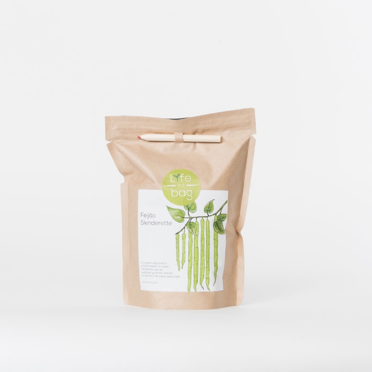 Grow your own slenderette beans in this bag