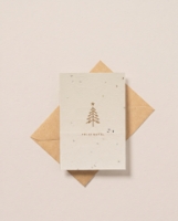 Immagine di Cartolina Piantabile Buon Natale - Albero